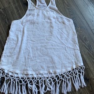 Victoria Secret Fringe swim suit Cover Up